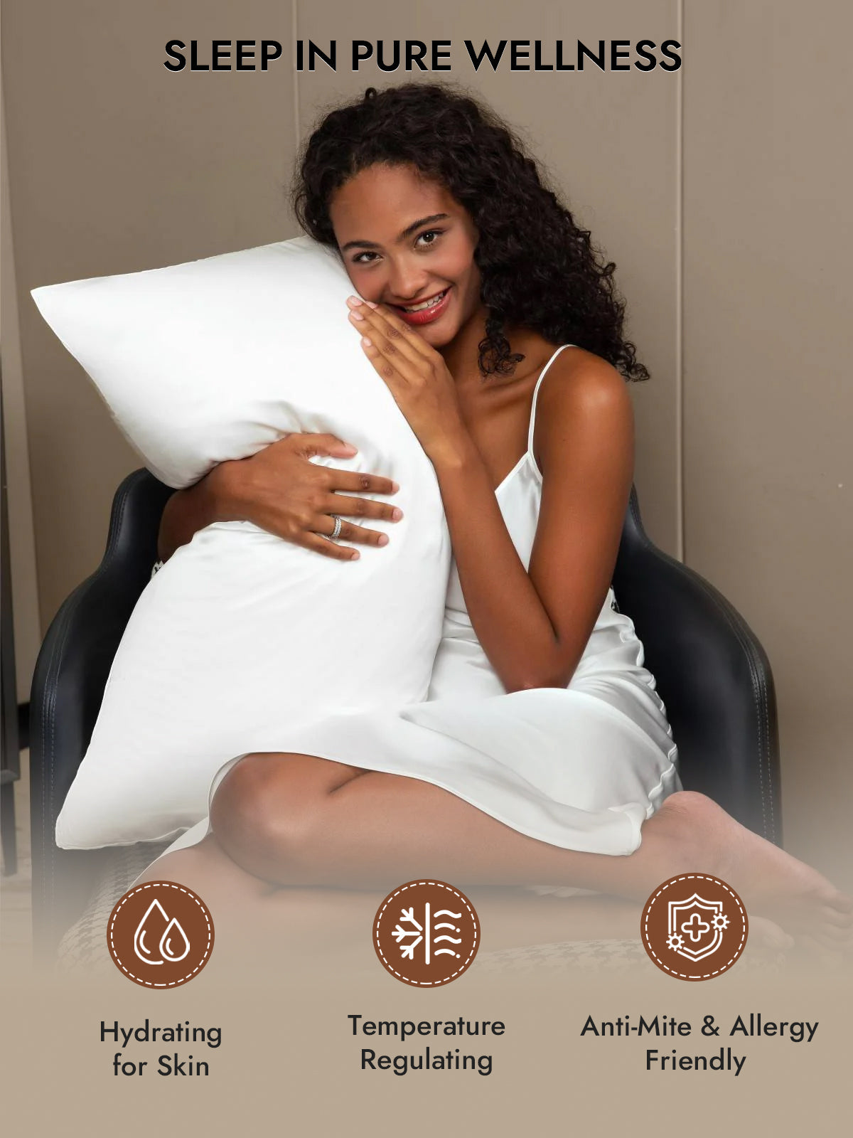 2Pcs 30Momme 100% Silk Pillowcases Bundle- Hidden Zipper