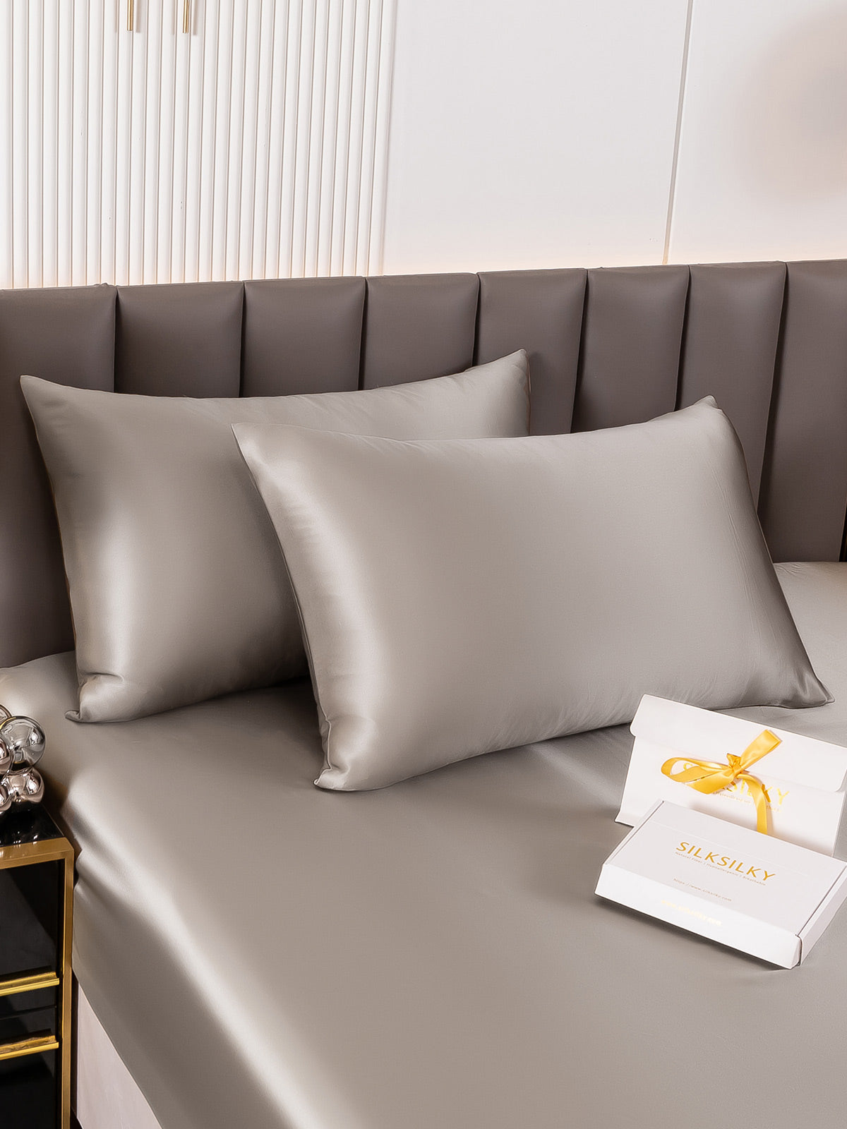 2Pcs 30Momme 100% Silk Pillowcases Bundle- Envelope