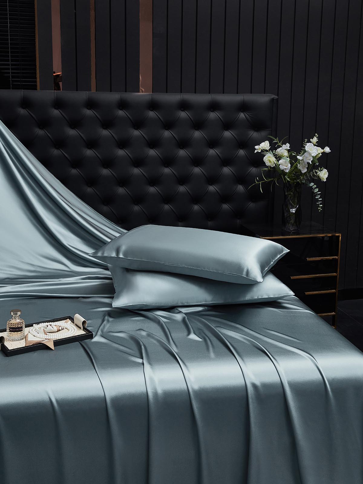 2Pcs 22Momme 100% Silk Pillowcases Bundle - Hidden Zipper