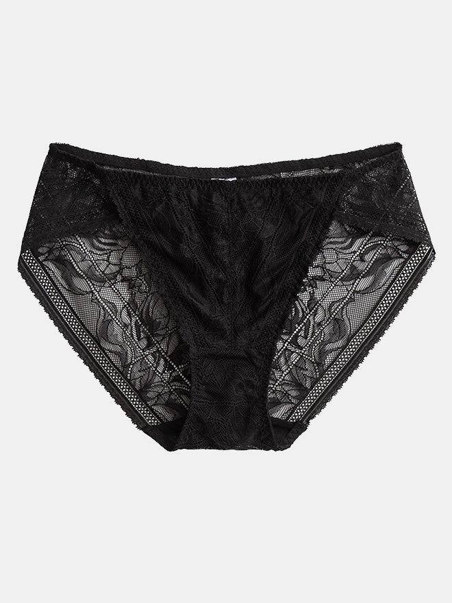 Sexy Lace Comfortable Silk Knitted Panty (Bra NOT Included)