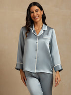 100% Mulberry Silk Classic Pajama Set